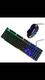 Kit de mouse y teclado gamer RGB