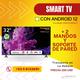 Televisor de 32 Smart TV Premier Con sistema Android 