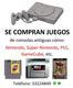 Compro Nintendo clásico, Super Nintendo, N64, GameCube. Pag