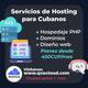 Servicios de Hosting Web para Cubanos 