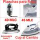 Planchas para ropa en 40 y 45 mlc, cup al cambio(779747)