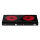 COCINA INFRARROJO DE DOBLE QUEMADOR VAYEPRO 1800W 110V 60Hz