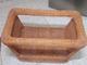 Mesa rectangular de mimbre