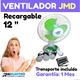 75 USD - Ventiladores de mesa recargables