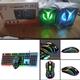 Mouse de cable USB con luces RGB