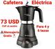 Cafetera electrica para 4 y 6 tazas, nueva, 