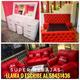 Rebajas de cama, colchónes, base, juego de comedor, muebles 