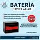 Batería 12V/7A APlus