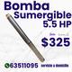 BOMBA SUMERGIBLE 