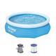 Piscina inflable redonda con depuradora Fast Set Bestway 305