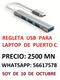 REGLETA USB. SE CONECTA POR PUERTO C 