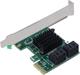 Tarjeta PCI-Express extensión a 4 puertos SATA 6gb/s. Nueva 