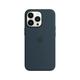 Apple - Funda de silicona .iPhone 13 Pro Si Case Abyss Blue