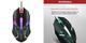 Mouse Gamer con luces LED RGB - Para zurdos y diestros 