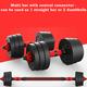 ZENO FITNESS 30KG DUMBELLS