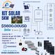 KID SOLAR DE 3KW Y 5 KW, BATERIA DE GEL 12V Y 250AH