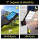 Potente lámpara LED Solar para exterior sensor de movimiento