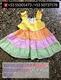 Vestido de 4 colores 
