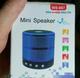 Mini speaker de color azul (Bocina)